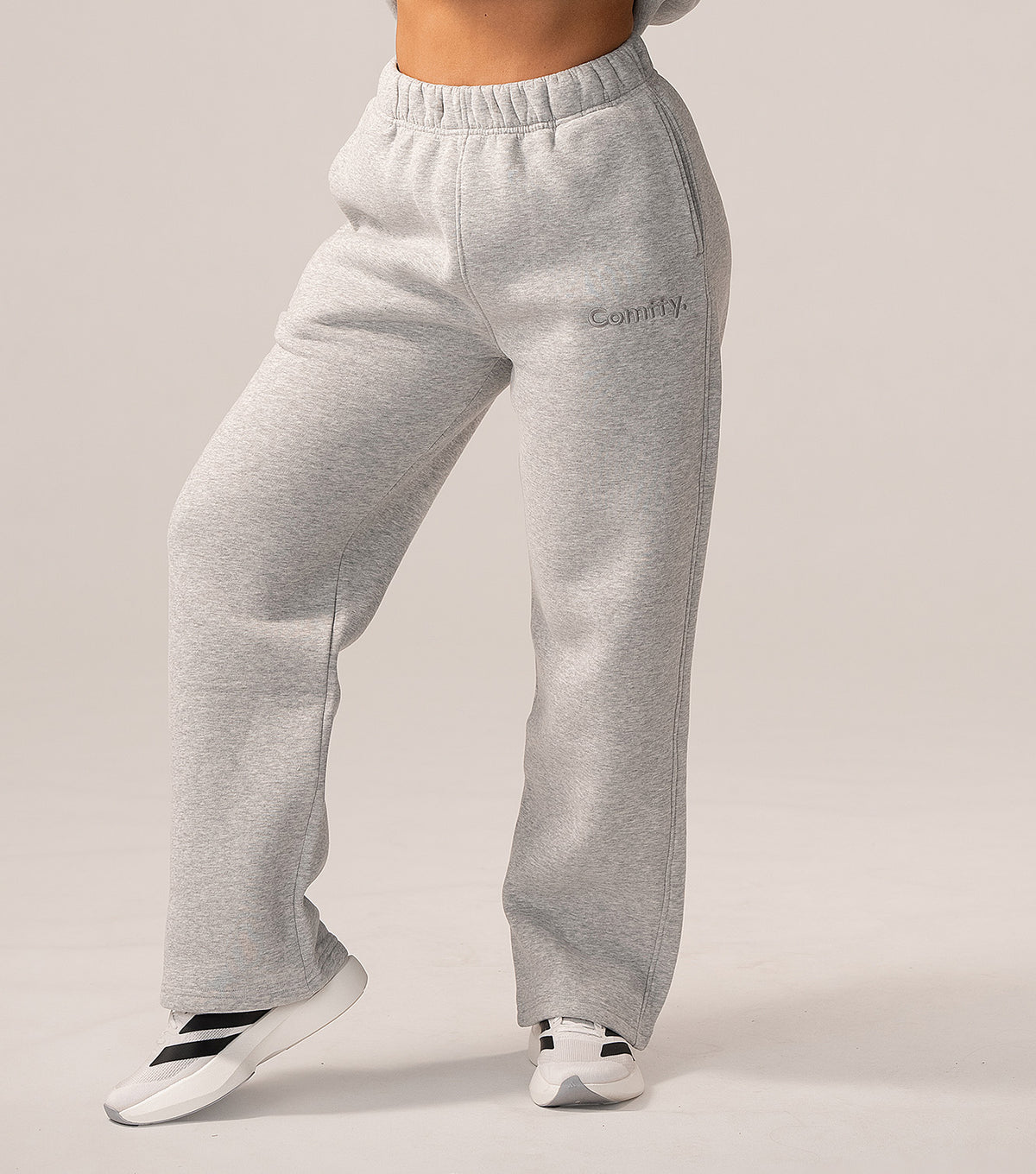 Straight leg tracksuit - grey