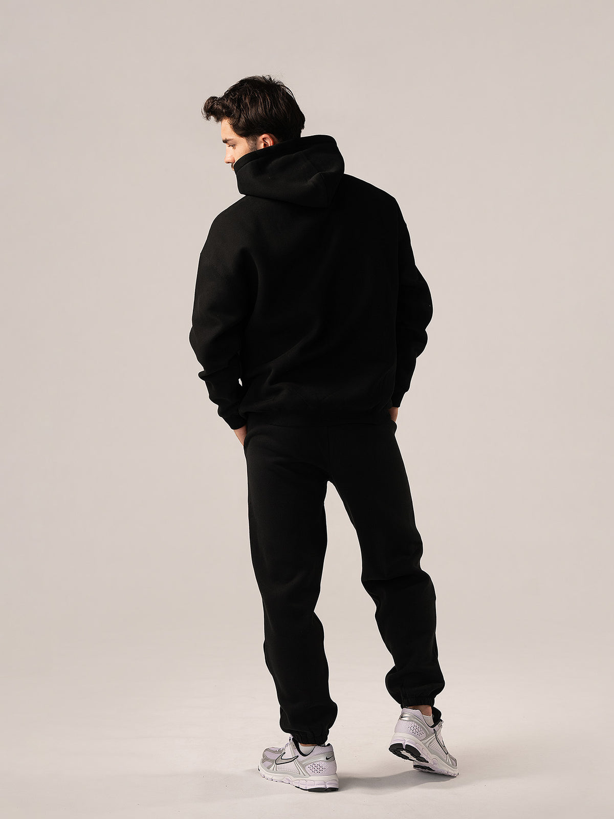 Tracksuits with drawstrings - deep black