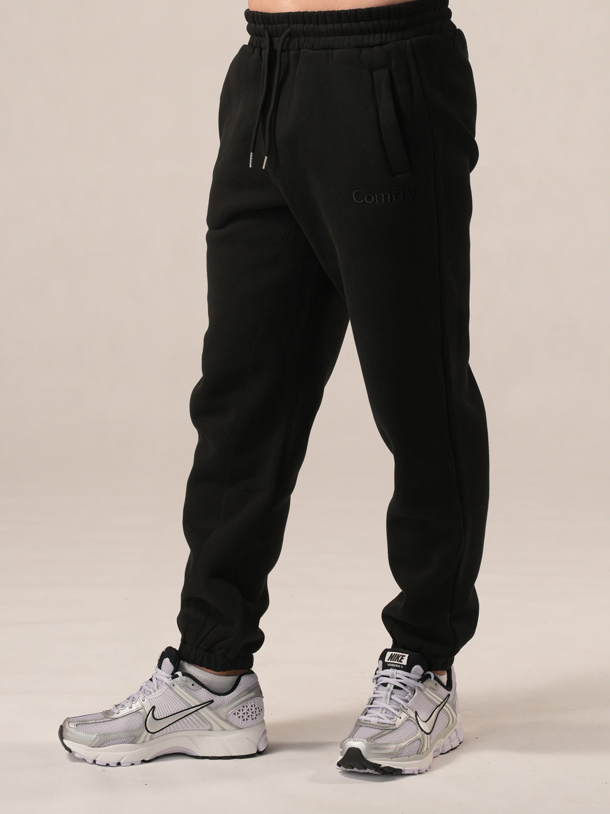 Tracksuits with drawstrings - deep black