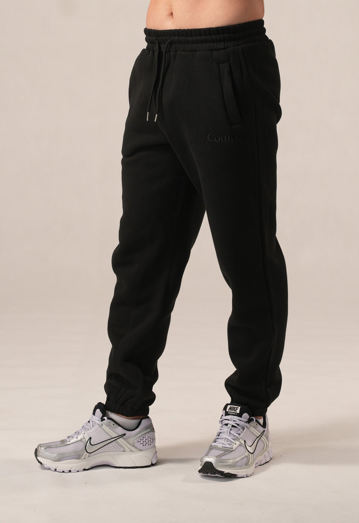 Tracksuits with drawstrings - deep black